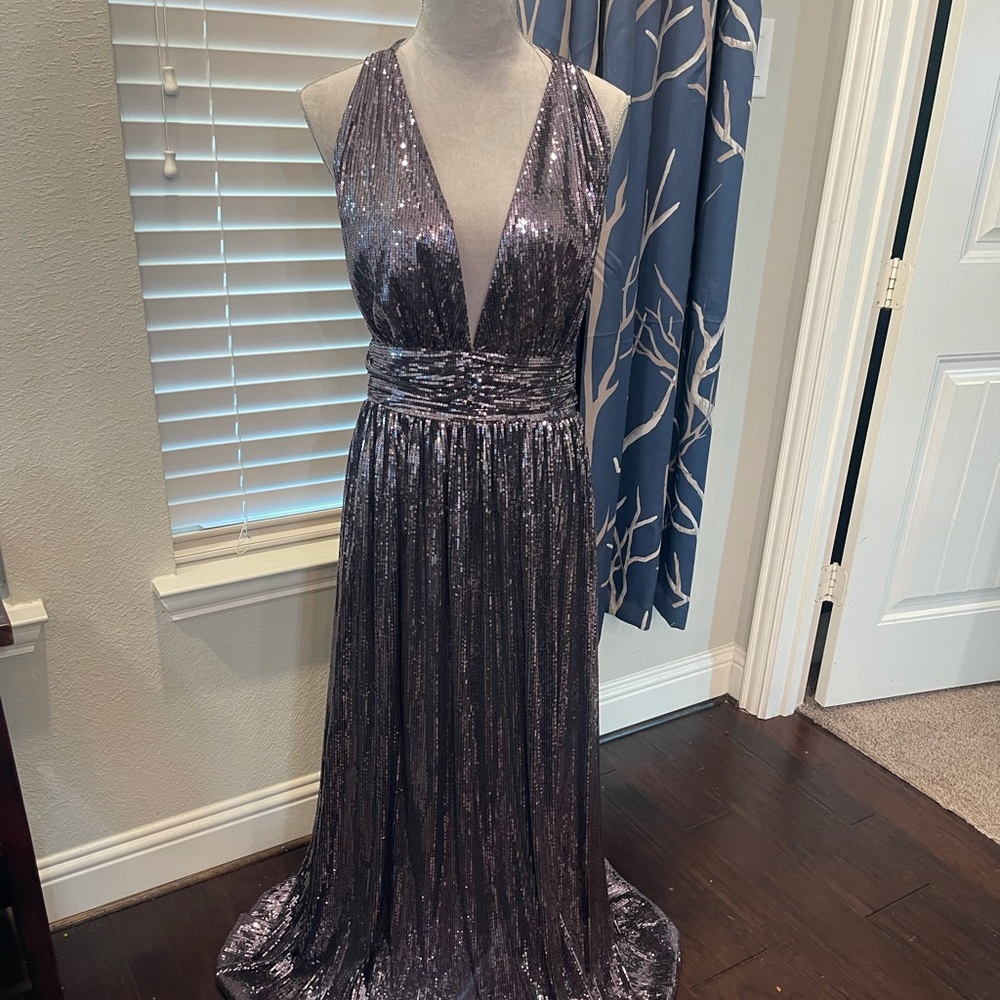 Fashionova Sequined Gown